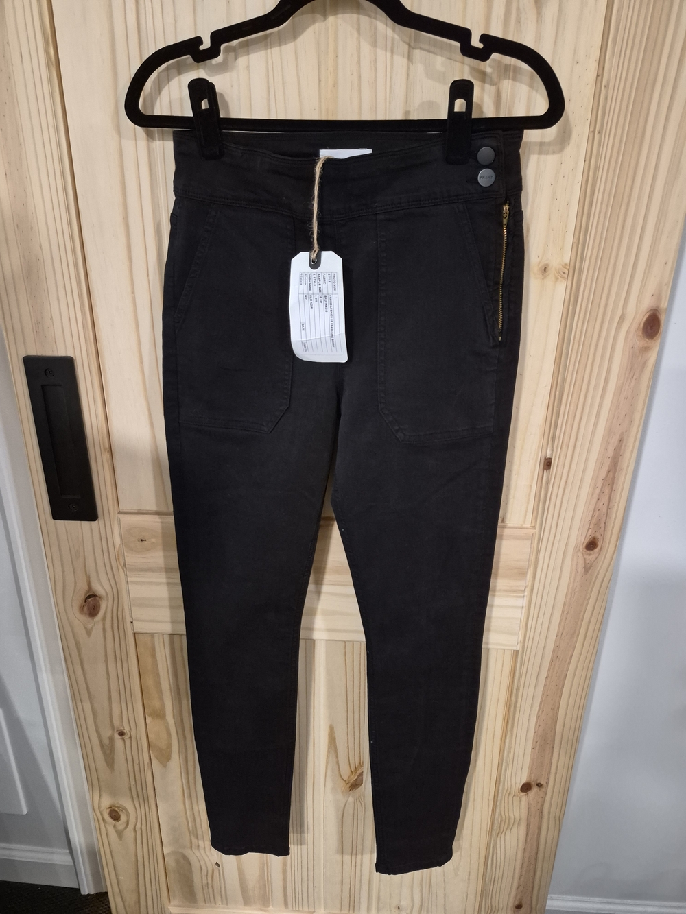 Frame Le Francoise Skinny Black Women’s High-Rise Skinny Jeans